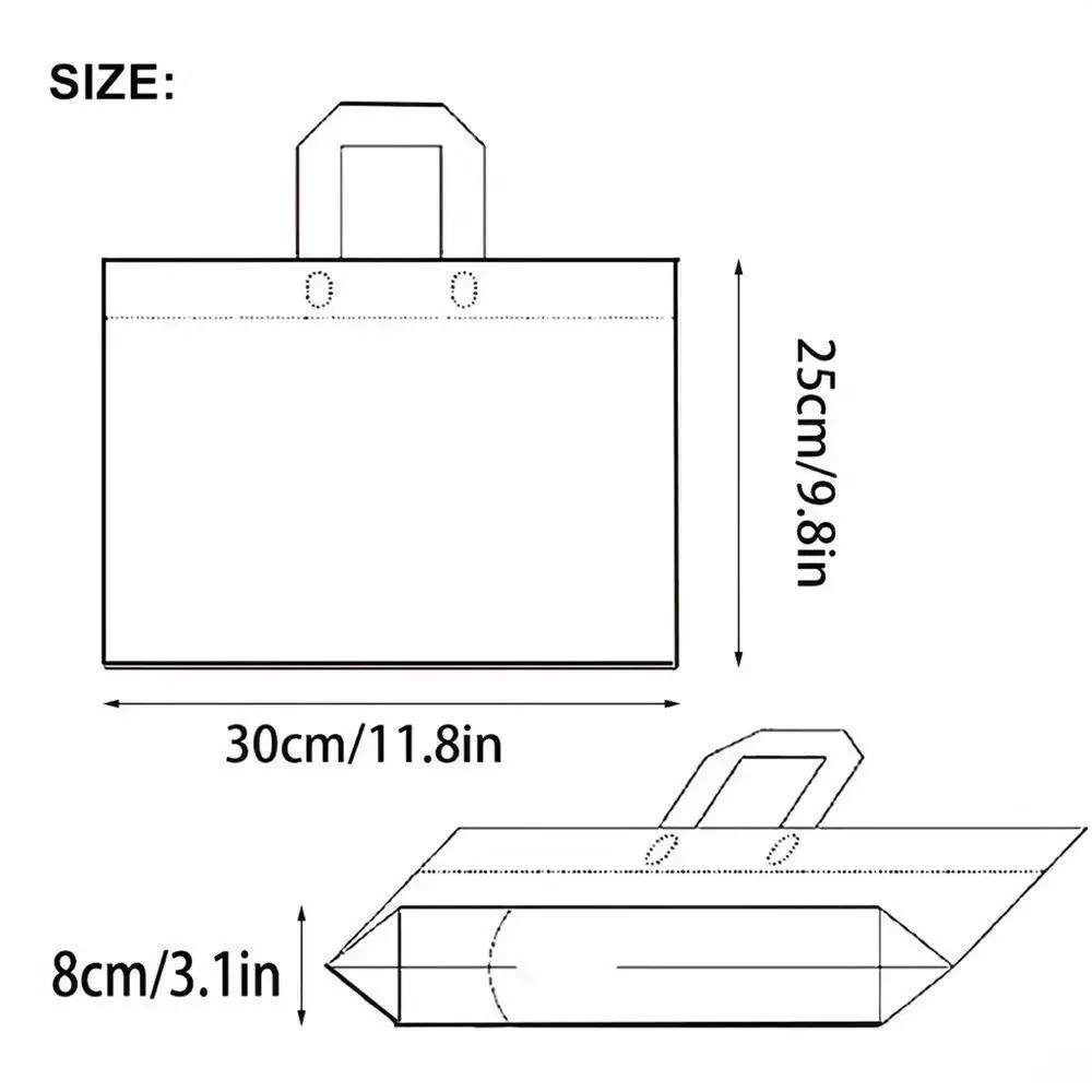 Pink plastic bag 5pcs